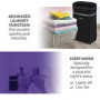 Refurbished electriQ 20 Litre Black Low Energy UV Antibacterial Dehumidifier with HEPA Air Purifier