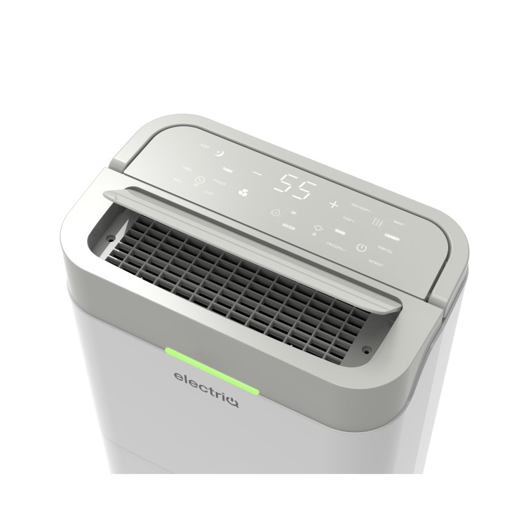 electriQ EcoPlus 20L Low-Energy Smart Laundry Dehumidifier & True HEPA Air Purifier