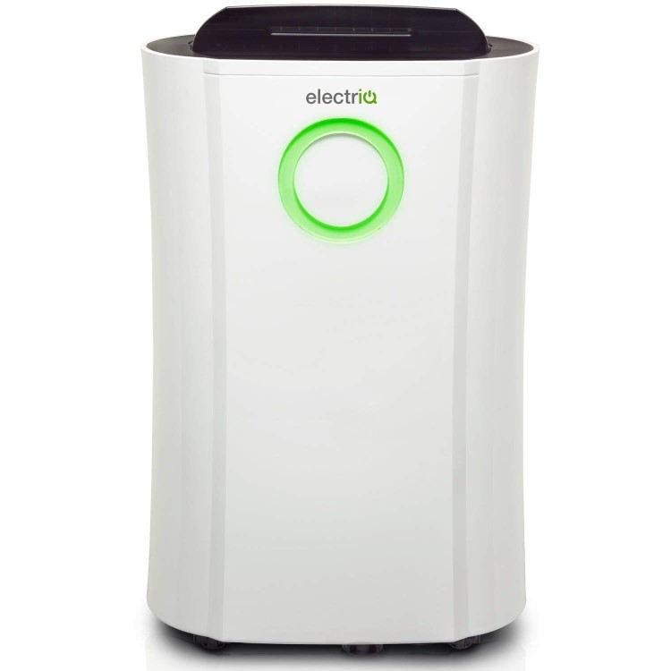 Refurbished electriQ 20 Litre Low Energy UV Antibacterial Dehumidifier with HEPA Air Purifier