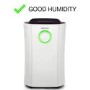 Refurbished electriQ 20 Litre Low Energy UV Antibacterial Dehumidifier with HEPA Air Purifier