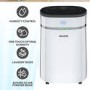 electriQ 20L Low-Energy Quiet Laundry Dehumidifier with HEPA UV Air Purifier