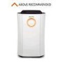 GRADE A1 - electriQ 20L Low Energy Anti-Bacterial Dehumidifier for 2 to 5 bed houses - WHICH Best Buy CD20LE-V2