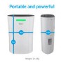 Refurbished electriQ 20 Litre Smart App Alexa Low Energy Dehumidifier with UV Air Purifier