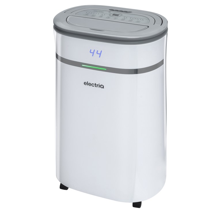 Refurbished electriQ 25 Litre Smart App Alexa Low Energy Dehumidifier with True Hepa and UV Air Purifier