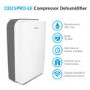 Refurbished electriQ 25 litre Low Energy WIFI Smart Dehumidifier with True HEPA and UV Air Purifier