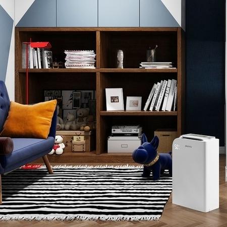 Refurbished electriQ 25 litre Low Energy WIFI Smart Dehumidifier with True HEPA and UV Air Purifier