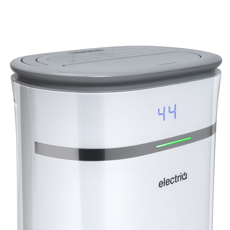 Refurbished electriQ 25 Litre Smart App Alexa Low Energy Dehumidifier with True Hepa and UV Air Purifier