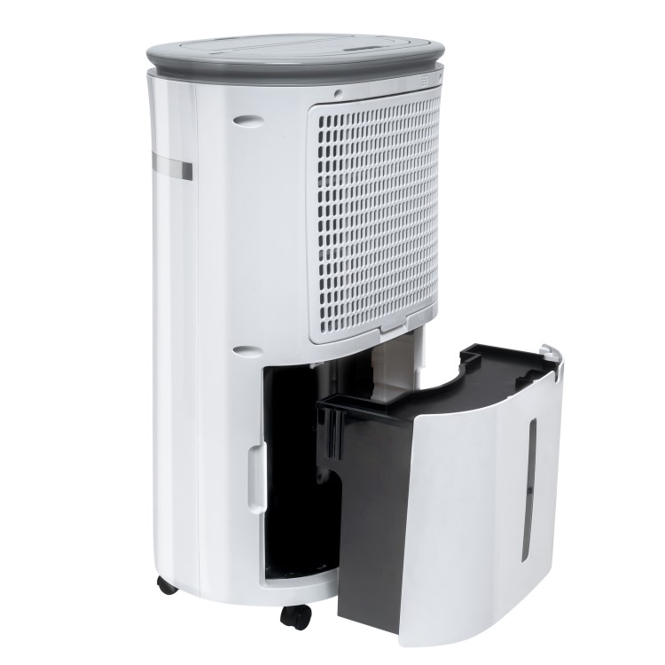 Refurbished electriQ 25 Litre Smart App Alexa Low Energy Dehumidifier with True Hepa and UV Air Purifier