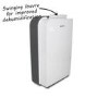 Refurbished electriQ 25 Litre Smart App Alexa Low Energy Dehumidifier with True Hepa and UV Air Purifier