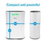 GRADE A1 - electriQ 12 Litre Dehumidifier for 3 bed house with Digital Humidistat and Air Purifier