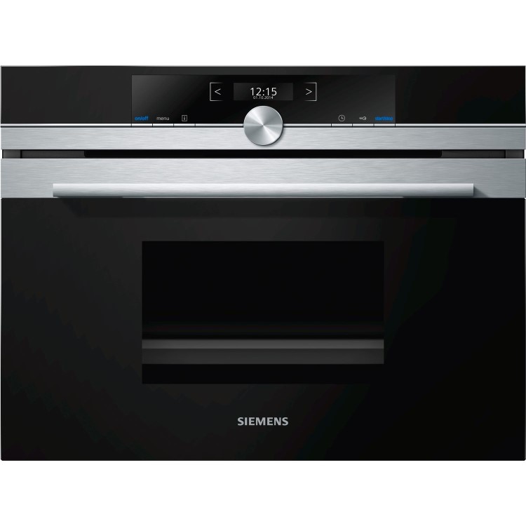 Siemens iQ700 Compact Digital Steam Oven - Stainless Steel