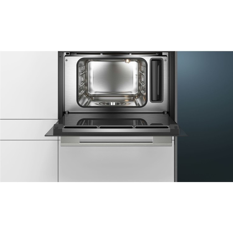 Siemens iQ700 Compact Digital Steam Oven - Stainless Steel