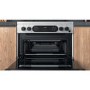 Refurbished Hotpoint Cannon CD67G0CCX 60cm Double Oven Gas Cooker Stainless Steel