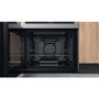 Refurbished Hotpoint Cannon CD67G0CCX 60cm Double Oven Gas Cooker Stainless Steel
