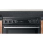 Refurbished Hotpoint Cannon CD67V9H2CA 60cm Double Oven Ceramic Electric Cooker Anthracite