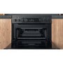 Refurbished Hotpoint Cannon CD67V9H2CA 60cm Double Oven Ceramic Electric Cooker Anthracite