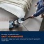 Vax Platinum SmartWash CDCW-SWXS Carpet Cleaner – Powerful Carpet & Upholstery Cleaner Charcoal & Blue