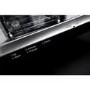 CDA Integrated Dishwasher - Hygiene cycle, Black control panel