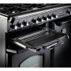 Rangemaster CDL100EIBLB Classic Deluxe 100cm Electric Range Cooker With Induction Hob - Black Brass