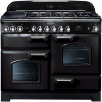 Rangemaster Classic Deluxe 110cm Dual Fuel Range Cooker - Black Rangemaster Classic Deluxe 110cm Dual Fuel Range Cooker - Black