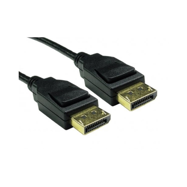 OEM 2 Meter DisplayPort v1.4 Cable Black