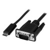 1 m 3 ft. USB-C to VGA Cable - 1920 x 1200 - Black