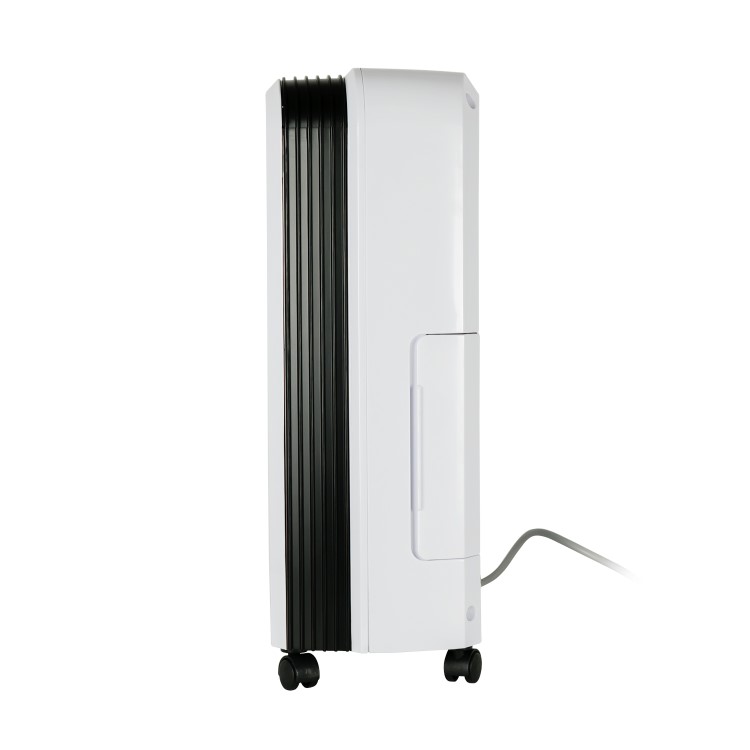 GRADE A1 - electriQ 12L Slim premium Anti-bacterial Wall-mountable Dehumidifier-up to 3 Bed House