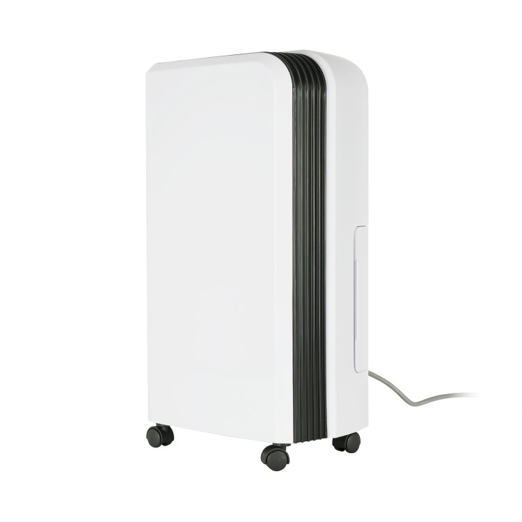 GRADE A1 - electriQ 12L Slim premium Anti-bacterial Wall-mountable Dehumidifier-up to 3 Bed House