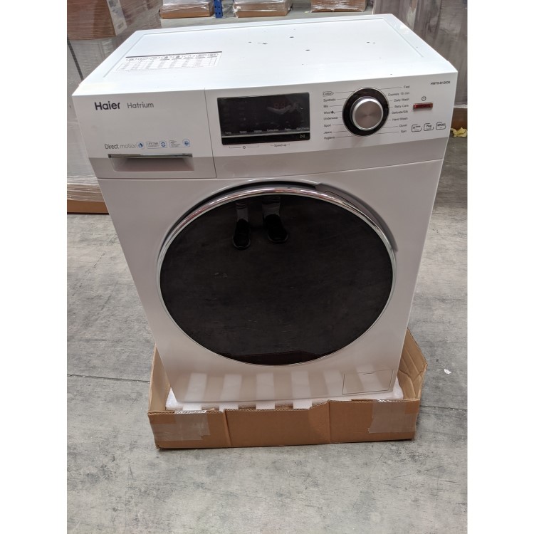 Refurbished Haier HW70-B12636 Freestanding 7KG 1200 Spin Washing Machine White