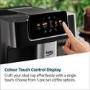 Beko CEG7302B CaffeExperto Bean-to-Cup Coffee Machine – Black Milk Frother & Touch Display