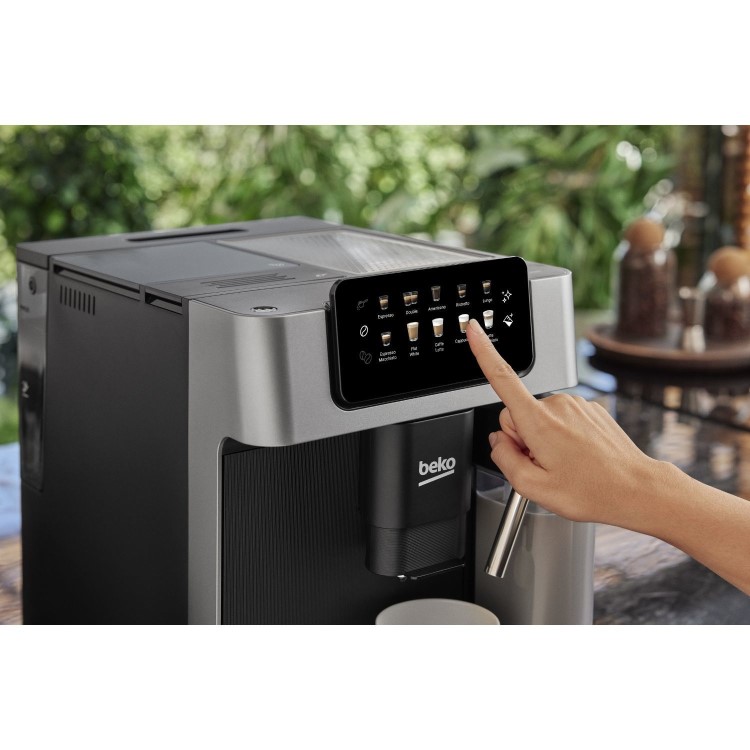 Refurbished Beko CaffeExperto Bean to Cup Coffee Machine with Integrated Milk Jug