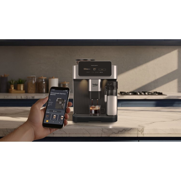 Beko CaffeExperto Espresso Coffee Machine CEG8564X – Silver
