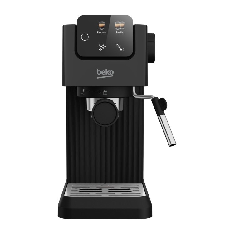 Beko CEP5302B CaffeExperto Bean-to-Cup Coffee Machine – Black Milk Frother & Touch Display