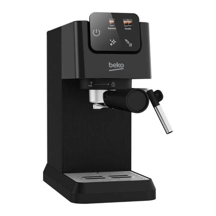 Beko CEP5302B CaffeExperto Bean-to-Cup Coffee Machine – Black Milk Frother & Touch Display