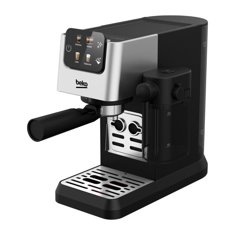 Beko CEP5304X CaffeExperto Bean-to-Cup Coffee Machine – Black Milk Frother & Touch Display