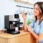 Beko CaffeExperto Manual Espresso Coffee Machine with Milk Frother - Stainless Steel