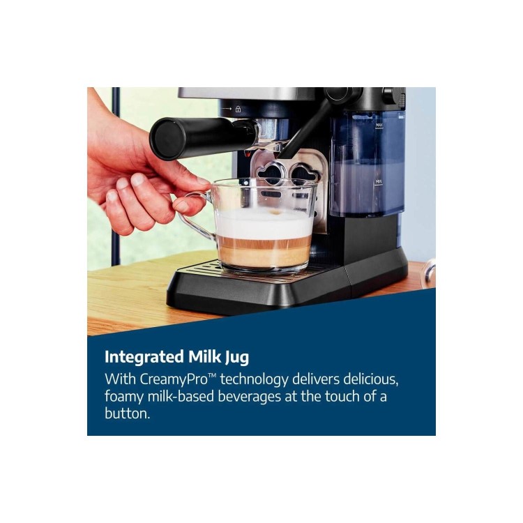 Beko CEP5304X CaffeExperto Bean-to-Cup Coffee Machine – Black Milk Frother & Touch Display