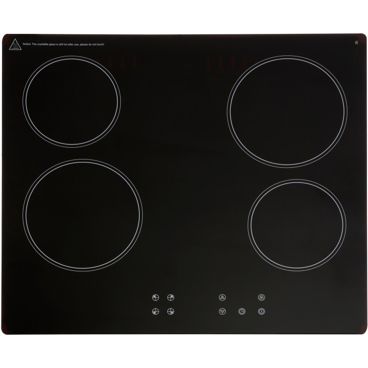 Montpellier CER61NT 60cm Front Touch Control Ceramic Hob