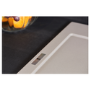 Single Bowl Inset Beige Composite Kitchen Sink with Reversible Drainer - Essence