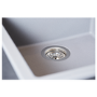 Single Bowl Inset Grey Granite Kitchen Sink 1000mm - Essence