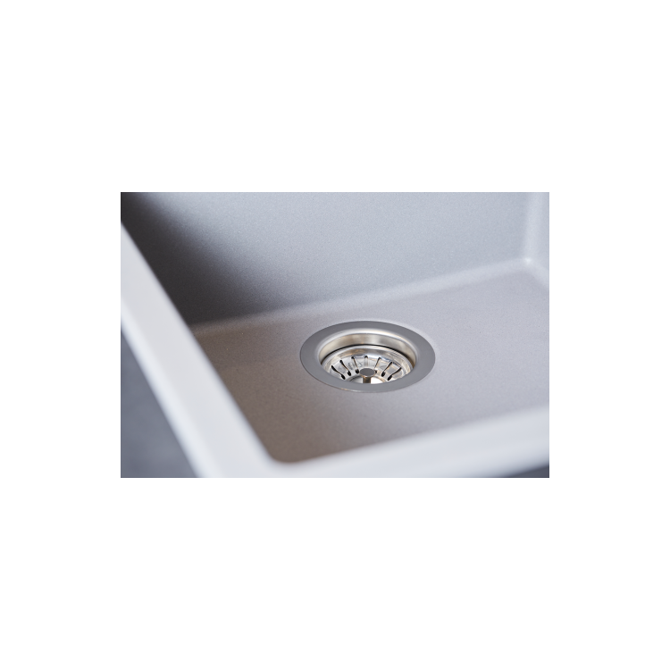 Single Bowl Inset Grey Granite Kitchen Sink 1000mm - Essence