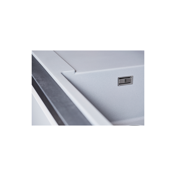 Single Bowl Inset Grey Granite Kitchen Sink 1000mm - Essence