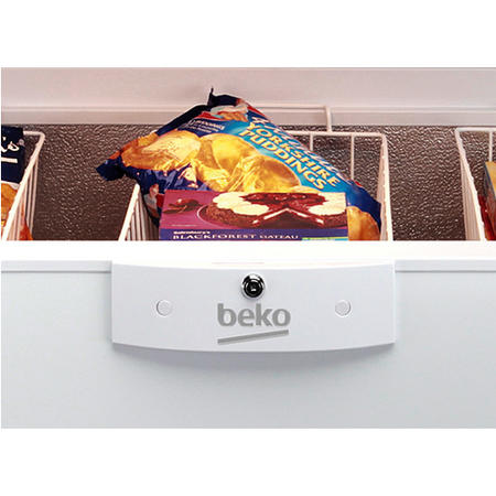 Beko 298 Litre Chest Freezer - White