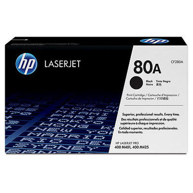 HP Toner/80A Black LaserJet TonerCart