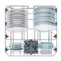 Refurbished Candy Rapido CF3C9E0W 13 Place Freestanding Dishwasher White