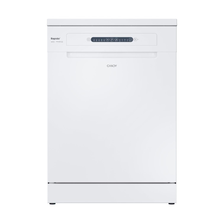 Refurbished Candy RapidO' CF3E53E0W-80 13 Place Freestanding Dishwasher