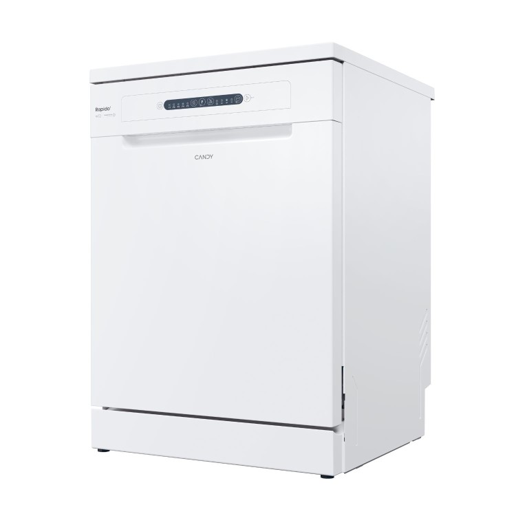 Refurbished Candy RapidO' CF3E53E0W-80 13 Place Freestanding Dishwasher