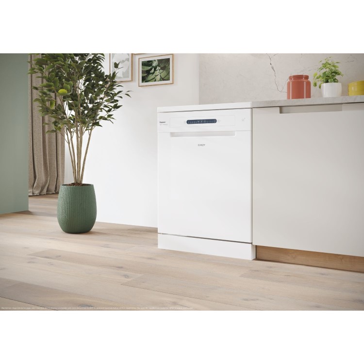 Refurbished Candy RapidO' CF3E53E0W-80 13 Place Freestanding Dishwasher