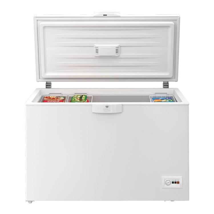 Refurbished Beko 360 Litre Freestanding Chest Freezer - White