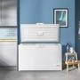 Refurbished Beko 360 Litre Freestanding Chest Freezer - White